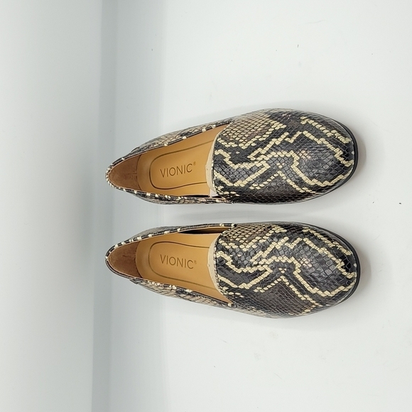 Vionic Willa Boa Black Flat Loafers Size 6.5 - Picture 2 of 12